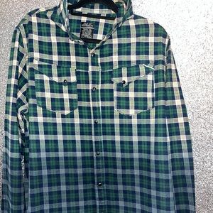 Cult of Individuality plaid shirt.